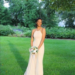 COPY - Bridesmaids Champagne dresses sizes 2&4